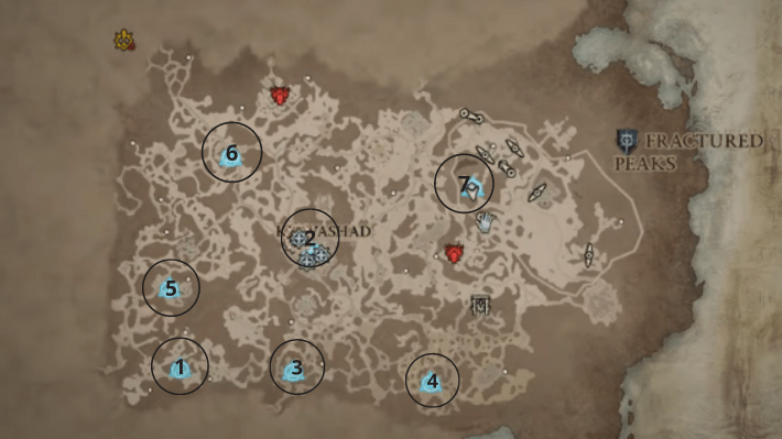 Diablo All Waypoint Locations And How To Fast Travel Qm Games