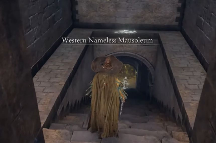 How To Reach Western Nameless Mausoleum Elden Ring Shadow Of The