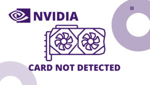 How to Fix Nvidia Graphics Card Not Detected Windows 11