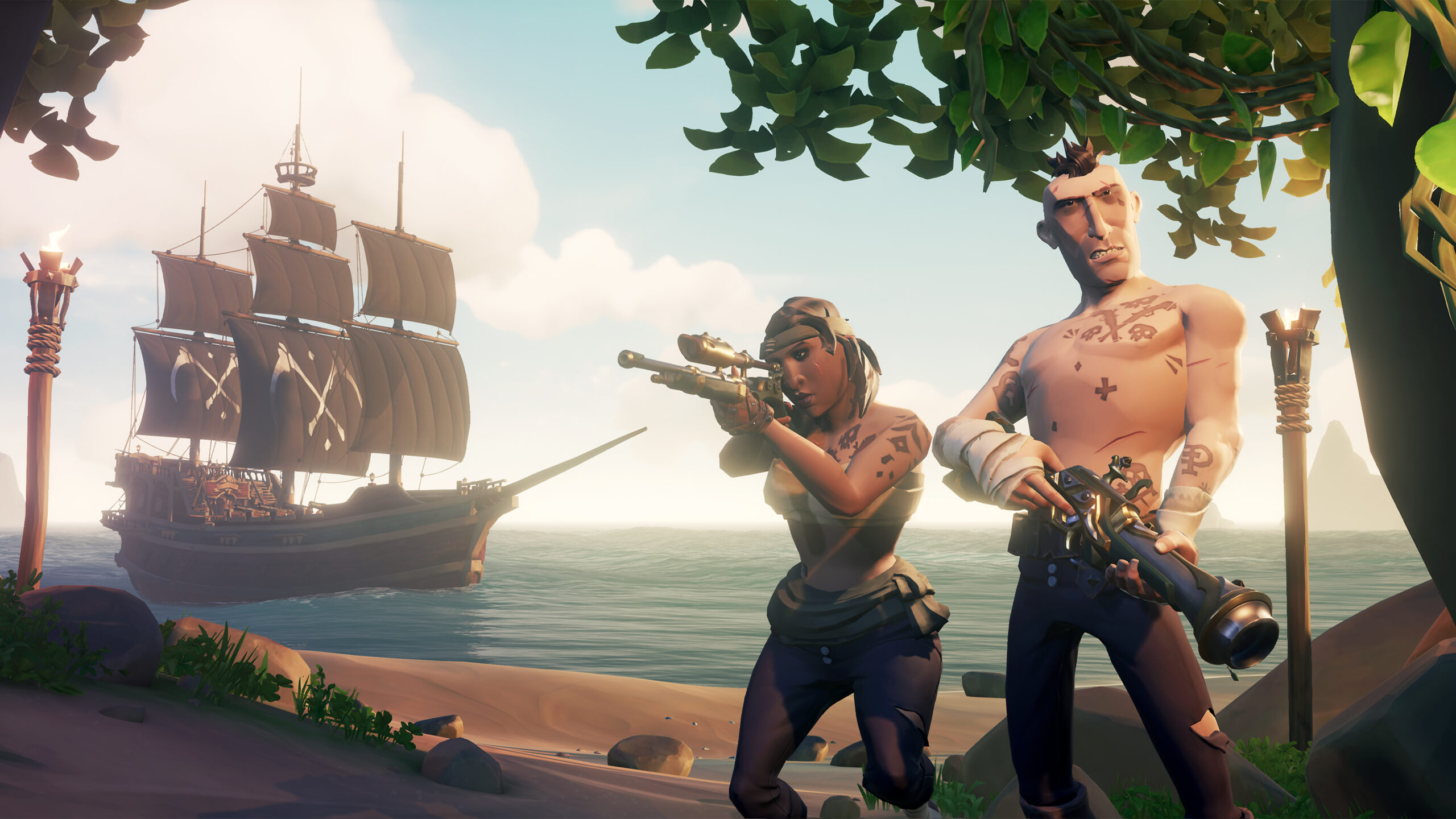 Sea of Thieves Shrouded Ghost Hunter Cosmetics - How to Get the Full Set