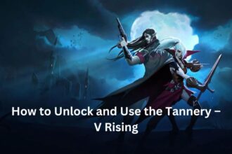 How to Unlock and Use the Tannery – V Rising.