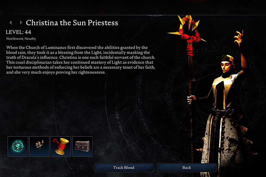 V Rising Where to Find Christina The Sun Priestess Location