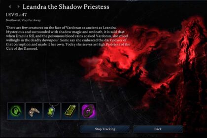 V Rising Where to Find Leandra The Shadow Priestess Location