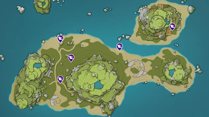 Genshin Impact 2 8 All Phantasmal Conch Locations In Golden Apple Archipelago Qmgames