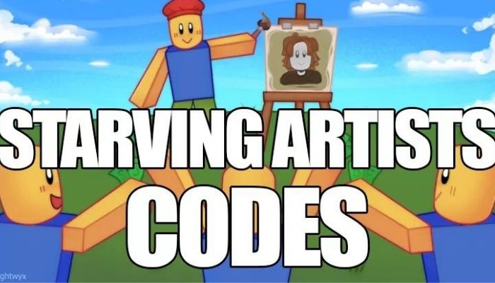 Roblox Starving Artists Codes for July 2022