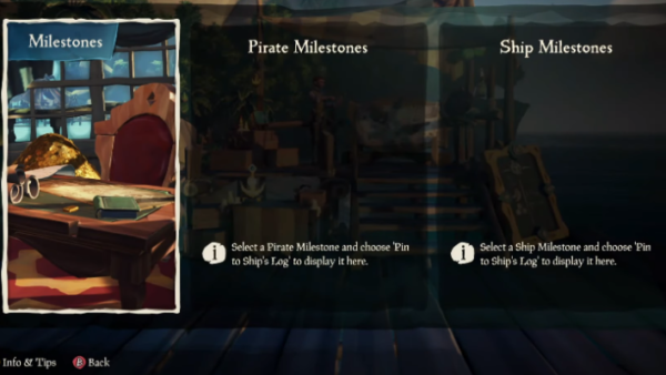 Sea of Thieves Milestones Progress and All Milestone Alignments