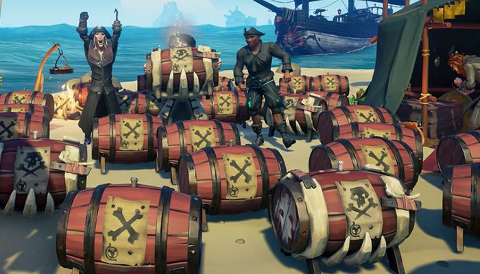 Sea of Thieves Players are Getting Kegged by Invisible Players in Season 7