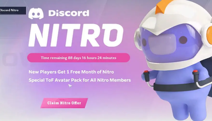 How to get Free Discord Nitro in Tower of Fantasy