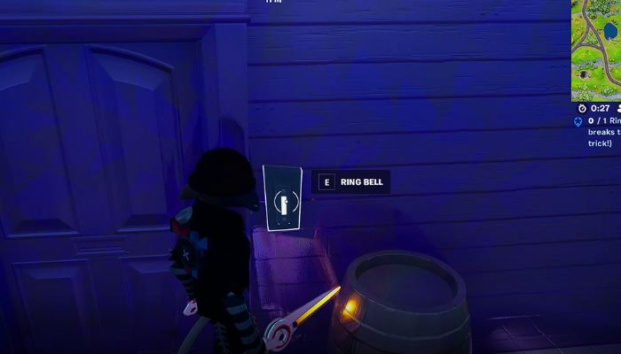 Fortnite Chapter 3 Season 4- How to Complete Fortnitemare Quest 'Ring a Doorbell Until it Breaks to Get a Treat'