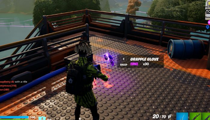 Where to Find Grapple Gloves in Fortnite Chapter 3 Season 4