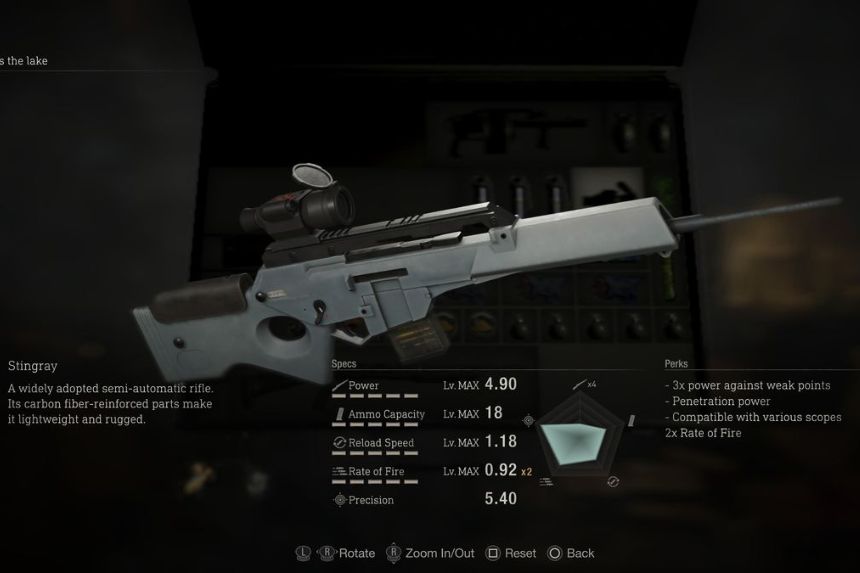 Should Stingray be Used in Resident Evil 4 Remake