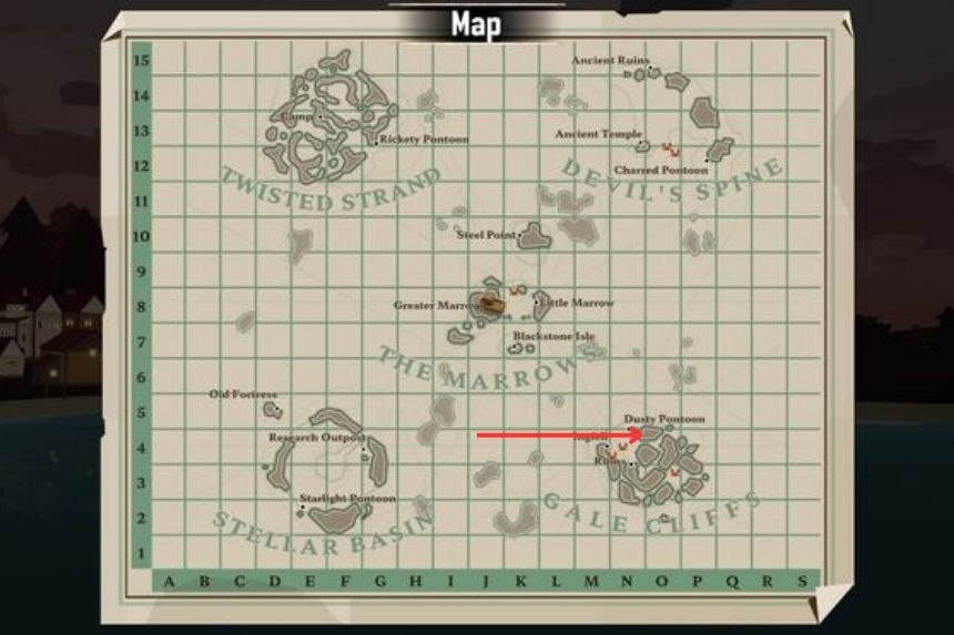 Refined Metal Location in Dredge- Where to Find It