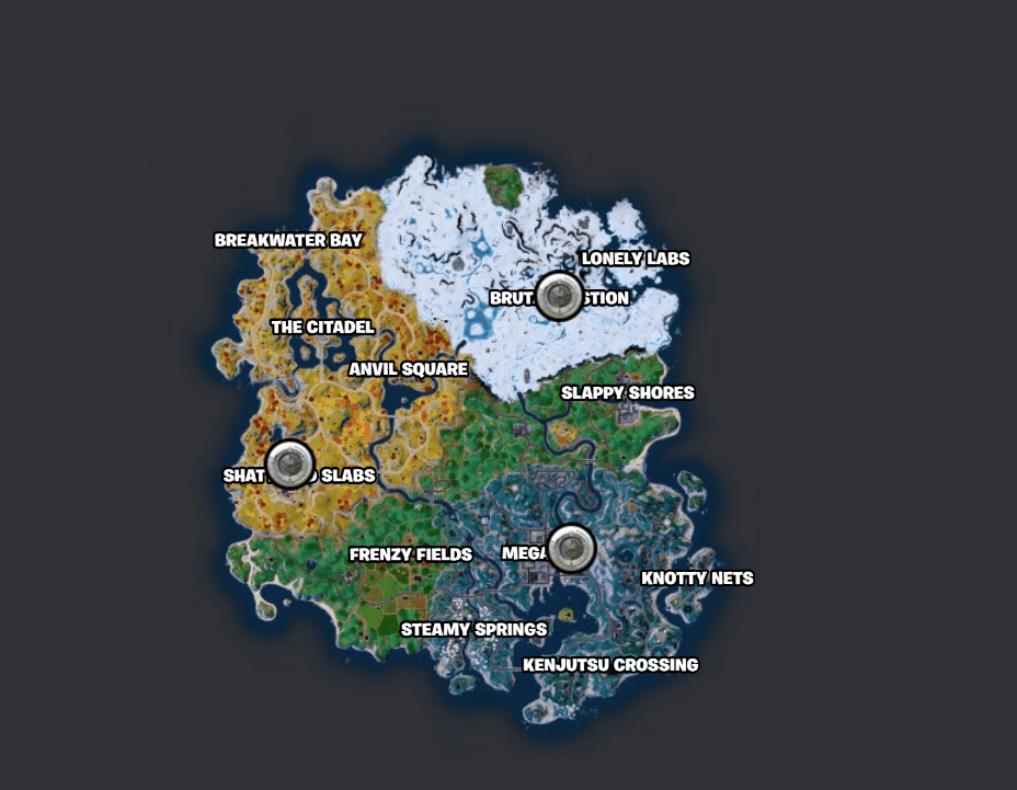 All Vault Locations in Fortnite Chapter 4 Season 2