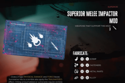 Dead Island 2 - Superior Melee Impactor Mod Location