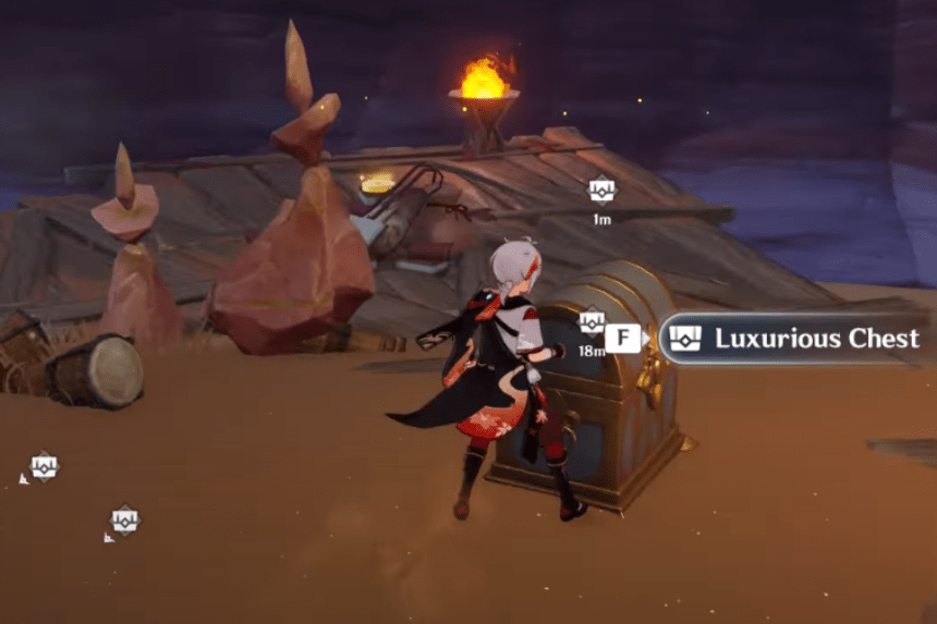 Genshin Impact 3.6 - How to Get the West Asipattravana Swamp Hidden Luxurious Chest