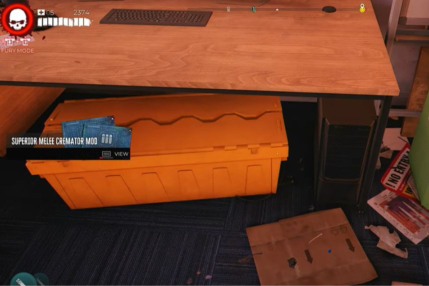 Superior Melee Cremator Mod Location - Dead Island 2