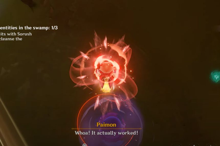 Guide to Awake Power of Khvarena and Clense the Purple Mist in Genshin Impact 3.6- How to DO?