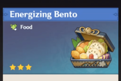Genshin Impact 3.7 - How to Cook Energizing Bento