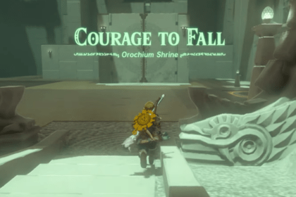 How to Complete Orochium Shrine in Zelda Tears of the Kingdom - Courage to Fall