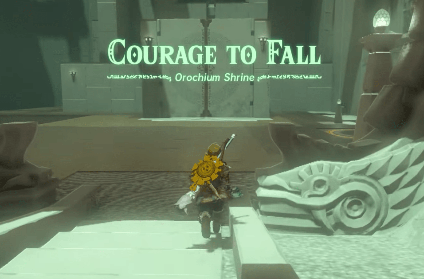 How to Complete Orochium Shrine in Zelda Tears of the Kingdom - Courage to Fall