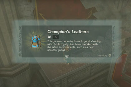 How to Get the Champion's Tunic Early in Zelda Tears of the Kingdom (TotK)