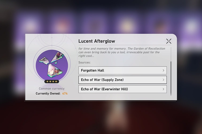 How to use Lucent Afterglow in Honkai Star Rail