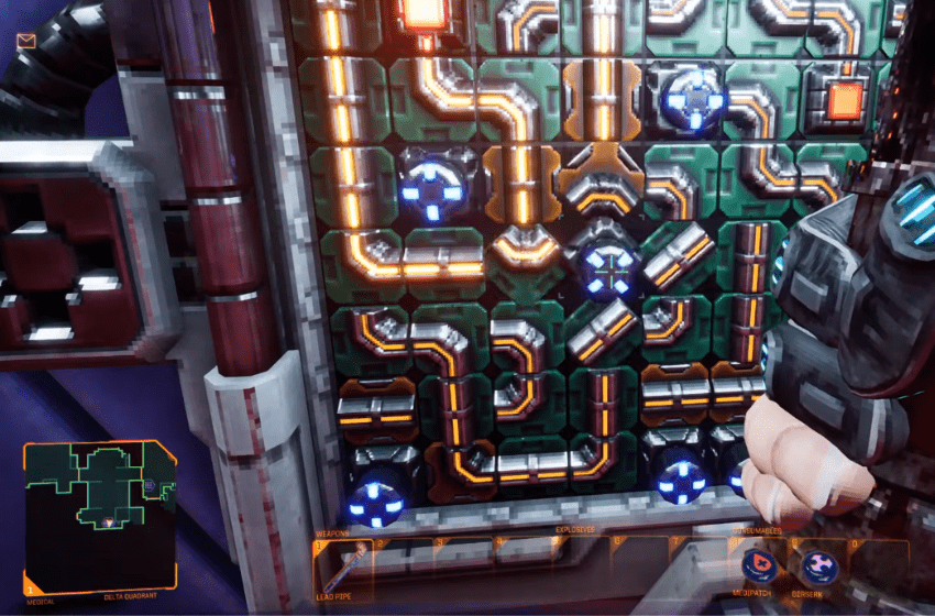 System Shock First Lift Puzzle Solution