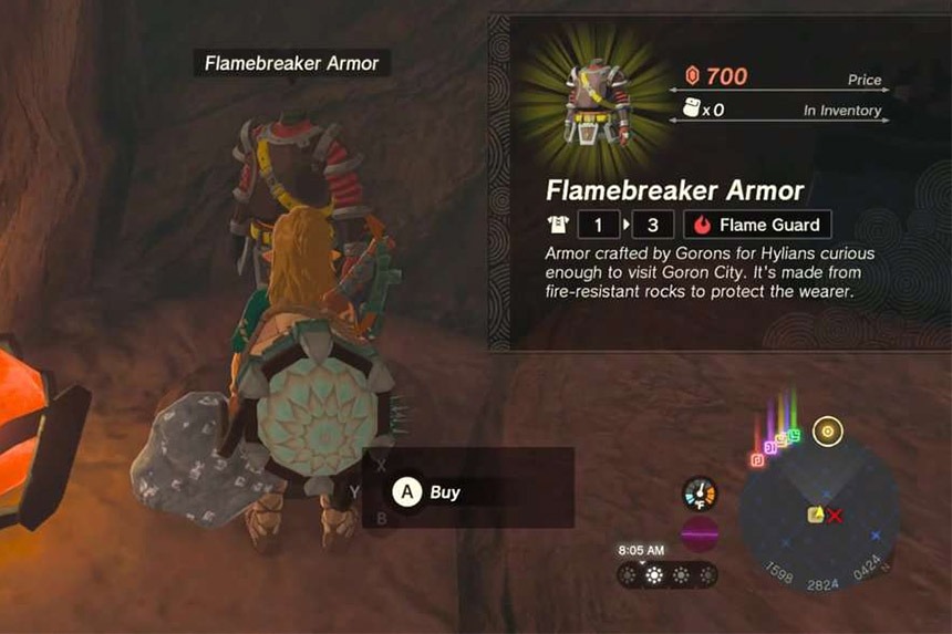 Tears Of The Kingdom – How To Get Flamebreaker Armor