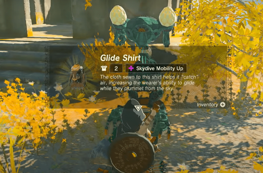 Zelda Tears of the Kingdom - How to Get Glide Shirt