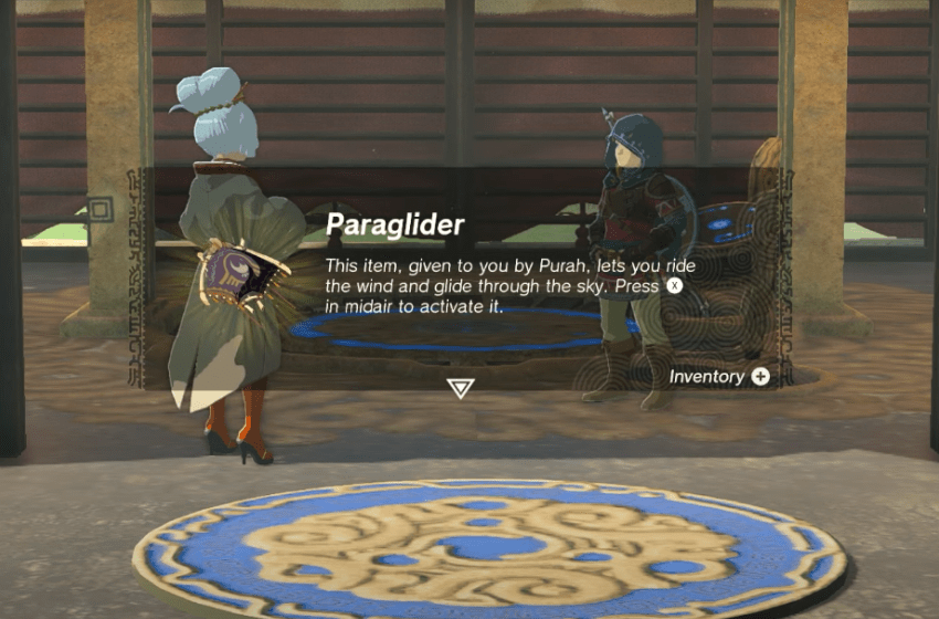 Zelda Tears of the Kingdom - How to Get Paraglider.