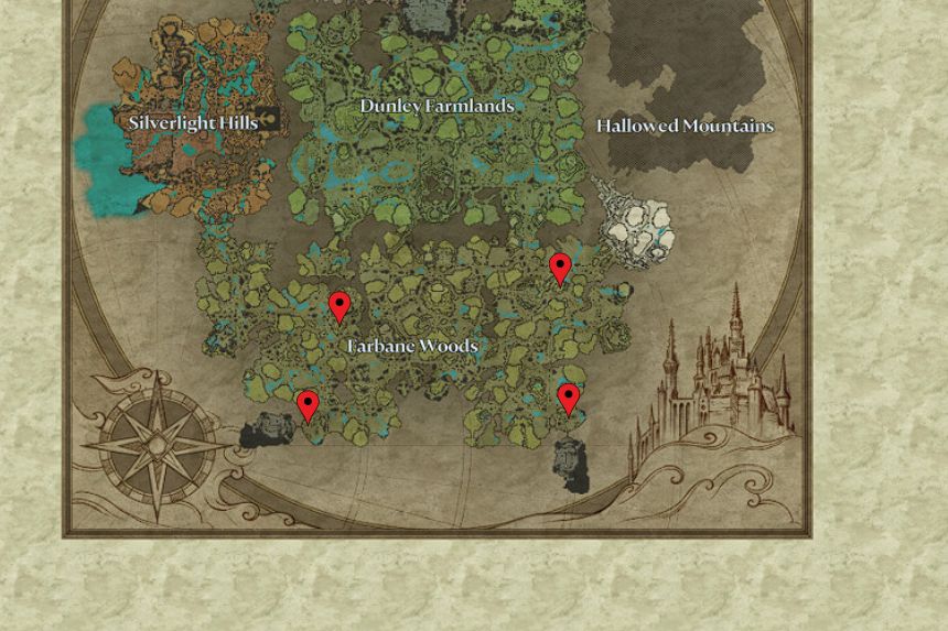 Locations of Waygate in V Rising
