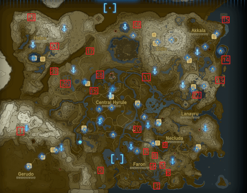 Tears of the Kingdom Hinox Locations with Map – QM Games