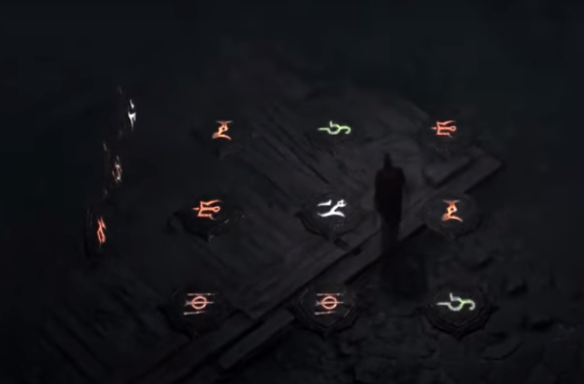 Diablo 4 Cellar Puzzle - How to Purge the Cellar Symbols.