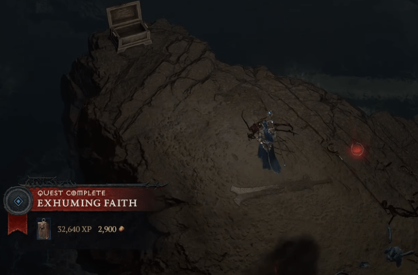 Diablo 4 Exhuming Faith Side Quest Guide