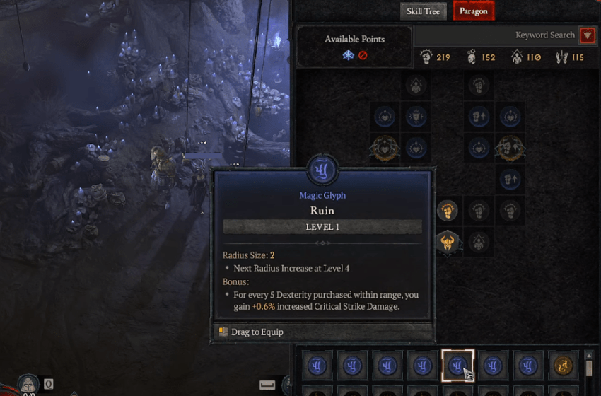 Diablo 4 How to Unlock and Farm Glyphs