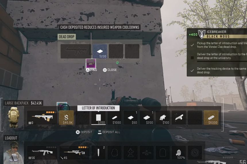 How to Complete 'Deliver Letter of Introduction to the University Dead Drop' in Warzone 2 DMZ