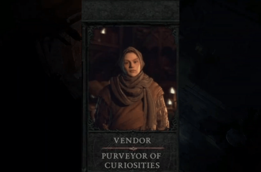 Purveyor of Curiosities Location in Diablo 4