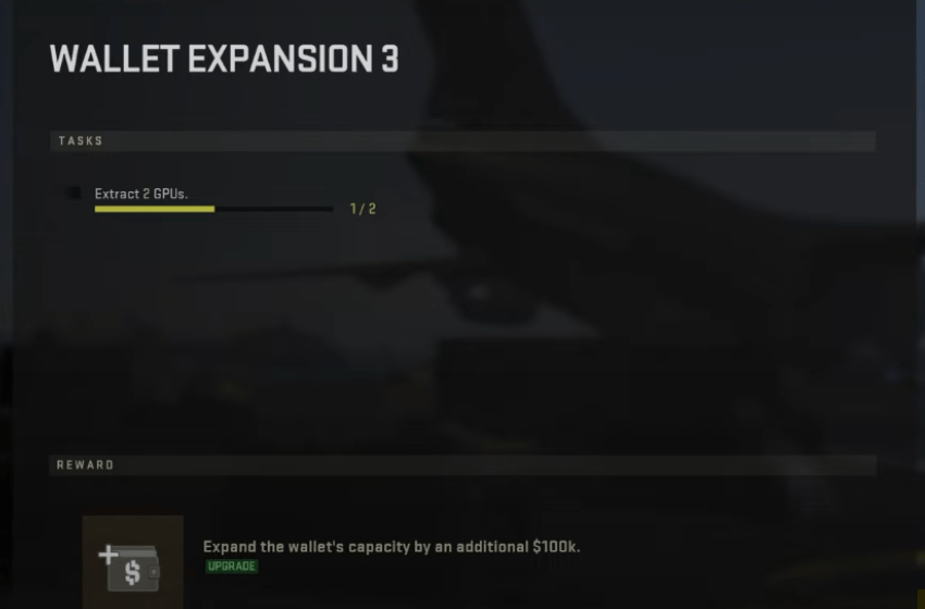 Wallet Expansion 3 Mission Guide in Warzone 2 DMZ