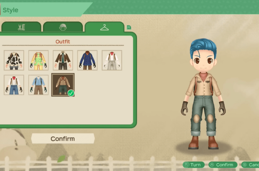 How to Get New Outfits in Story of Seasons A Wonderful Life