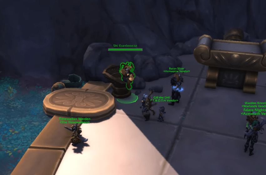 WoW Dragonflight - Dilated Time Capsule Vendor Location