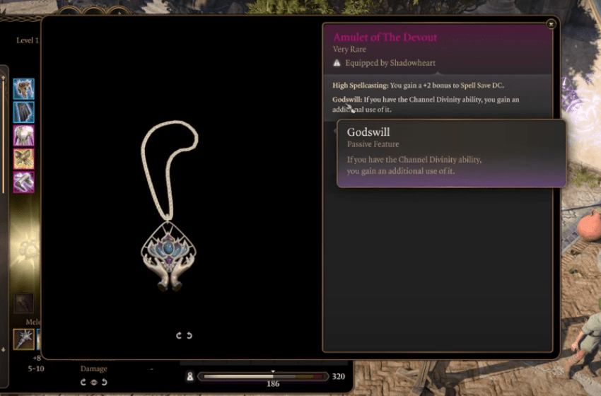 Baldur’s Gate 3 - How to Get Amulet of the Devout.