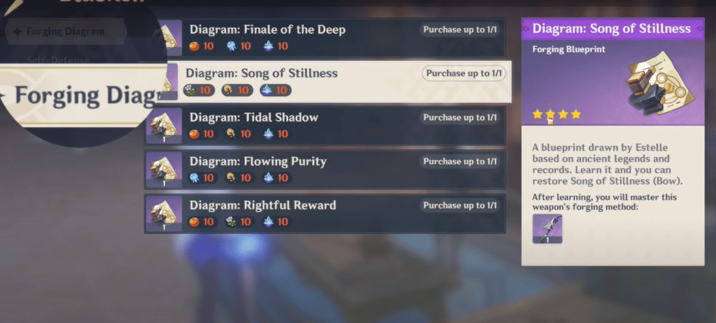 How to Get All New Craftable Weapons from Fountaine in Genshin Impact 4