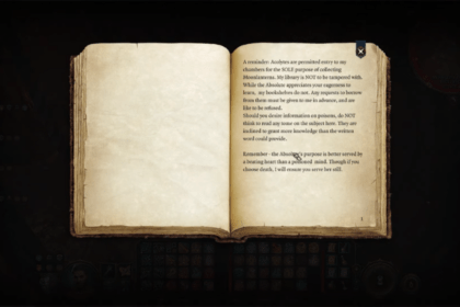 Baldur's Gate 3 - Balthazar's Chambers Bookcase Puzzle Solution