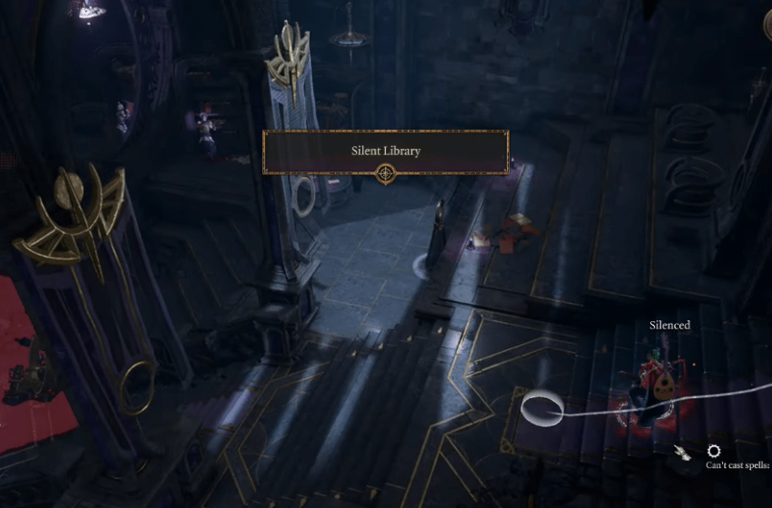 Silent Library Puzzle Solution Baldur's Gate 3.