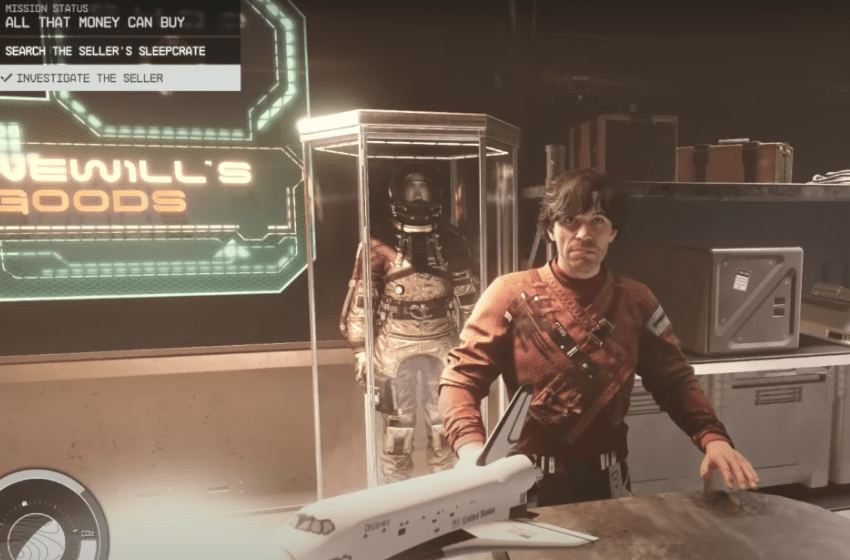 Starfield - Investigate the Seller and the Seller’s Sleepcrate