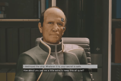 Starfield Red Tape Turnaround - Destroy Governor Hurst’s Ship or Blackmail Him Choice Guide