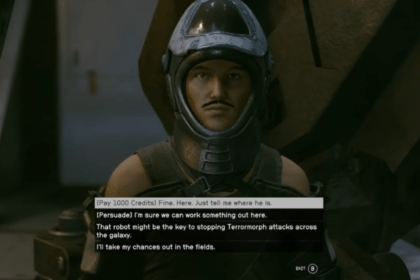 Starfield War Relics - Persuade or Pay Gel Choice Guide.