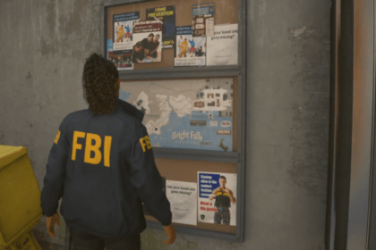 Bright Falls Map Location in Alan Wake 2.