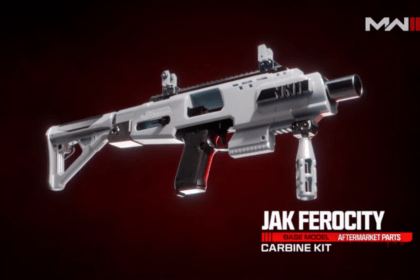 Modern Warfare 3 - How to Get the Jak Ferocity Carbine Kit