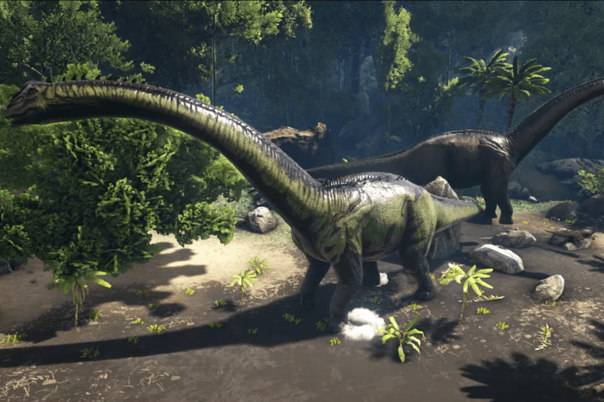 ARK Survival Ascended – How To Tame Brontosaurus – QM Games